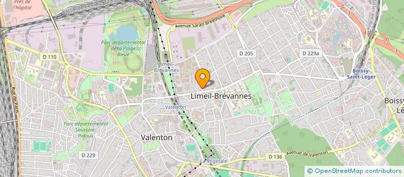 localisation de l'entreprise DOLCE VITA  LIMEIL-BREVANNES