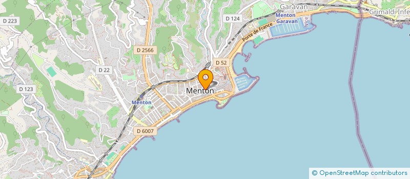 localisation de l'entreprise DOLCE VITA à MENTON