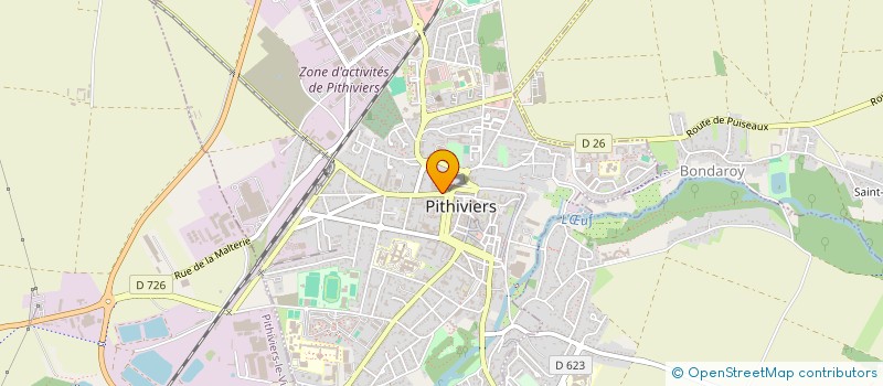 localisation de l'entreprise DOLCE VITA  PITHIVIERS