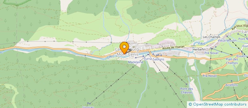 localisation de l'entreprise DOLCE VITA  VAL-CENIS