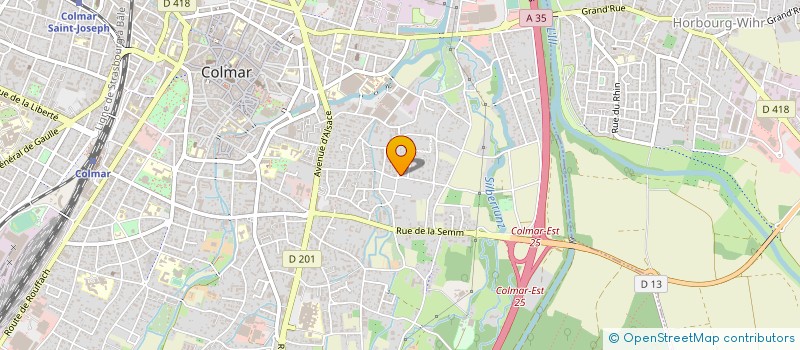 localisation de l'entreprise DOLCE VITA  COLMAR