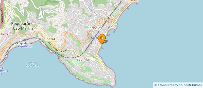 localisation de l'entreprise DOLCE VITA  ROQUEBRUNE-CAP-MARTIN