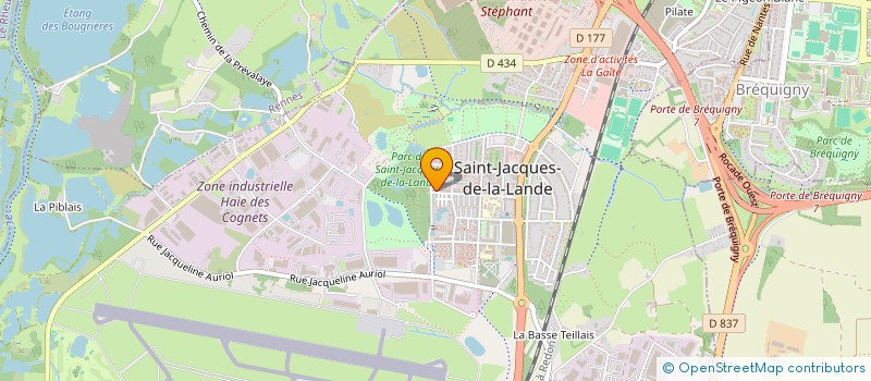 localisation de l'entreprise DOLCE VITA INVESTISSEMENTS  SAINT-JACQUES-DE-LA-LANDE