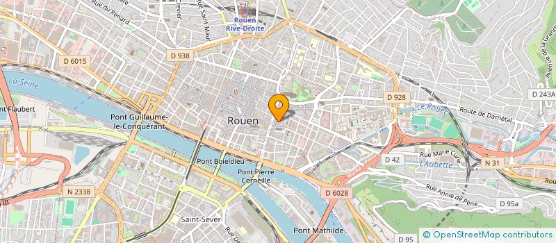 localisation de l'entreprise DOLCE VITA ROUEN à ROUEN