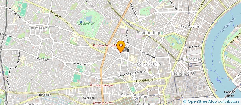 localisation de l'entreprise DOLCE VITAL 4  BORDEAUX