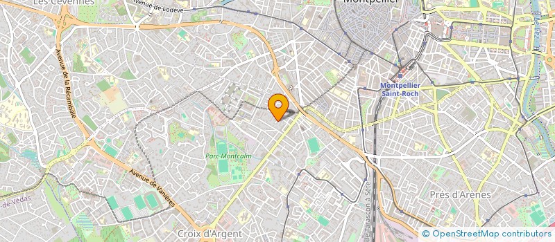 localisation de l'entreprise DOLCEVITA à MONTPELLIER