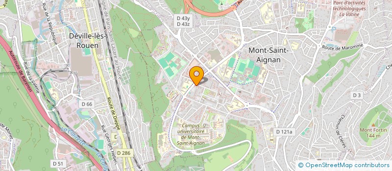 localisation de l'entreprise DOLCEVITA  MONT-SAINT-AIGNAN