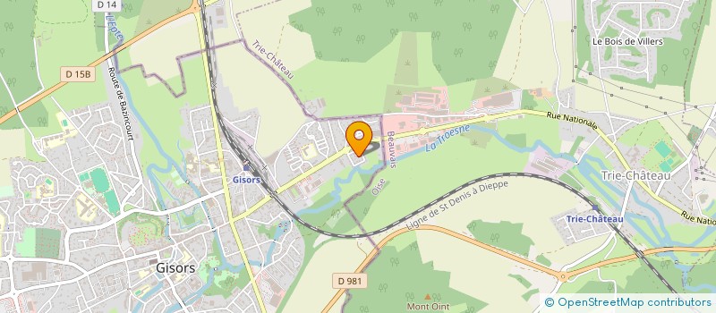 localisation de l'entreprise DOLCEVITADOG  GISORS