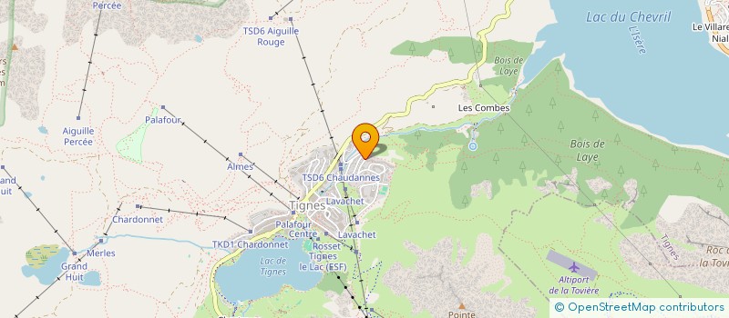 localisation de l'entreprise DOLCI  TIGNES