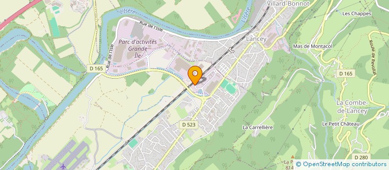 localisation de l'entreprise DOLCK TRANSACTION  LE VERSOUD