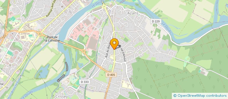 localisation de l'entreprise DOLE AMBULANCES à DOLE