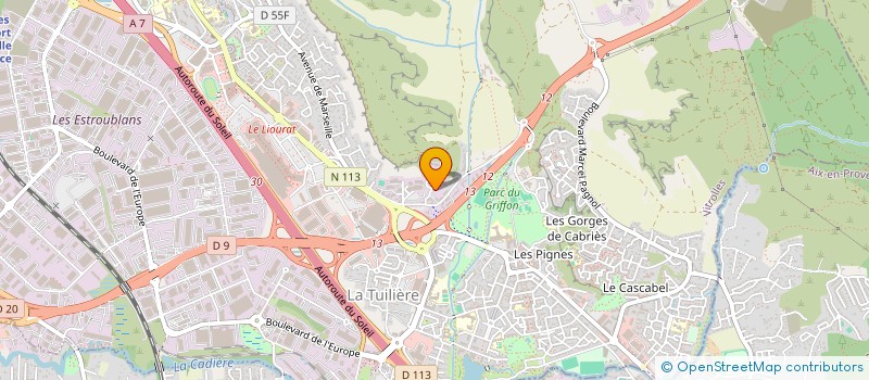 localisation de l'entreprise DOLE FRANCE  VITROLLES
