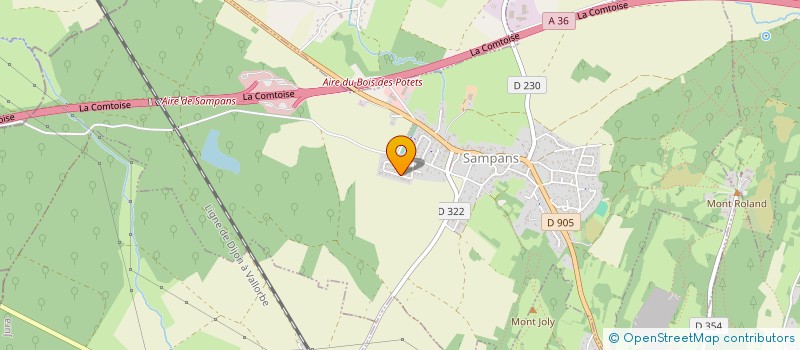 localisation de l'entreprise DOLE POKER TEAM  SAMPANS