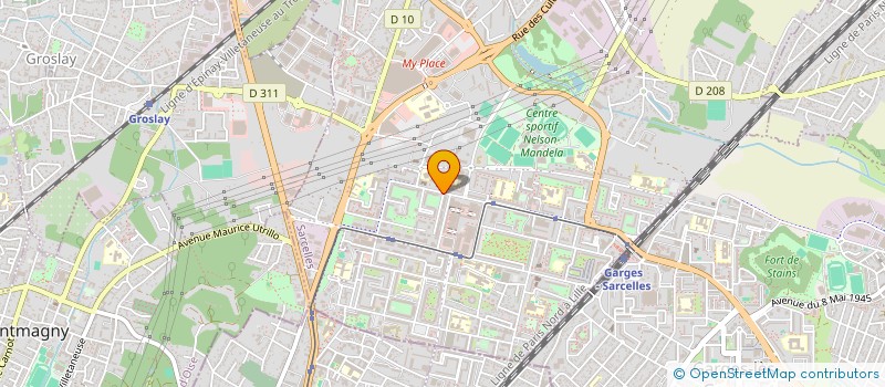 localisation de l'entreprise DOLEMILE à SARCELLES