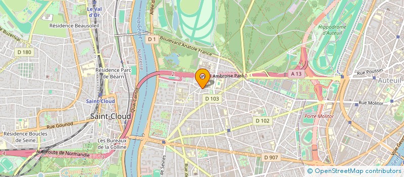 localisation de l'entreprise DOLENE  BOULOGNE-BILLANCOURT