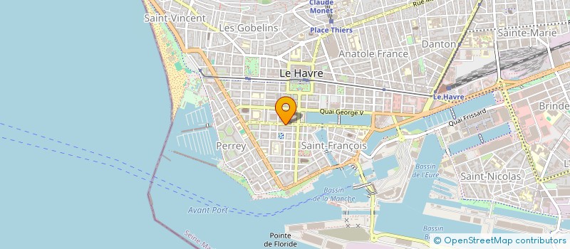 localisation de l'entreprise DOLEZON à LE HAVRE