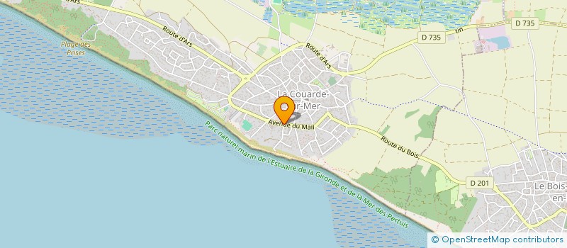 localisation de l'entreprise DOLFIRE  LA COUARDE-SUR-MER