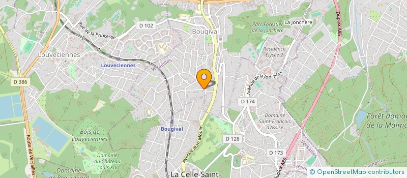 localisation de l'entreprise DOLGOS CONSULTING  BOUGIVAL