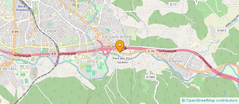 localisation de l'entreprise DOLI  AIX-EN-PROVENCE