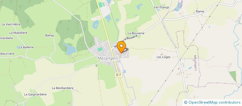 localisation de l'entreprise DOLI  MEZANGERS