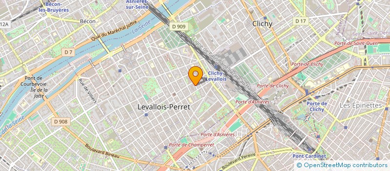 localisation de l'entreprise DOLIA NOVA à LEVALLOIS-PERRET