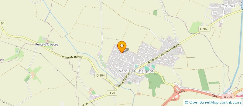 localisation de l'entreprise DOLIA STUDIO  VAROIS-ET-CHAIGNOT