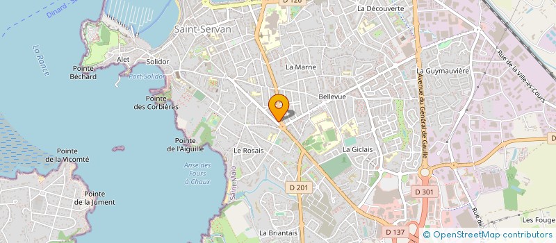 localisation de l'entreprise DOLICRI  SAINT-MALO