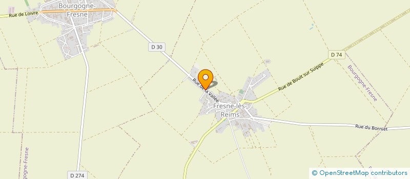 localisation de l'entreprise DOLIEC  BOURGOGNE-FRESNE