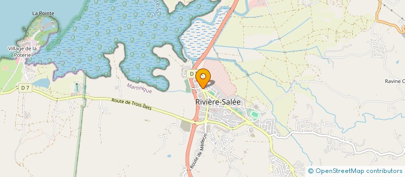 localisation de l'entreprise DOLIMAR à RIVIERE SALEE