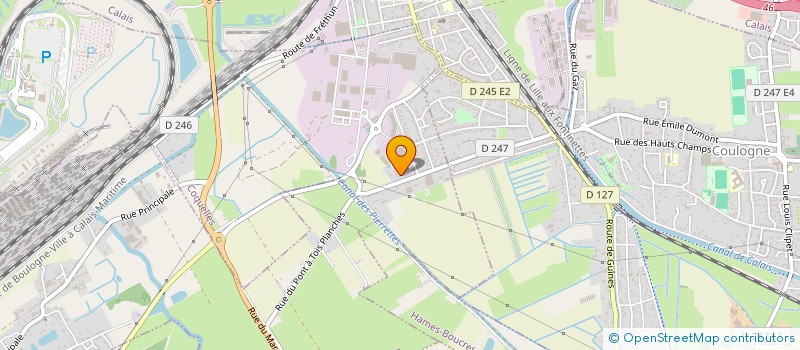 localisation de l'entreprise DOLIMMO  COQUELLES