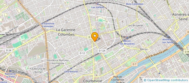 localisation de l'entreprise DOLIMMO LAFFITE à COURBEVOIE