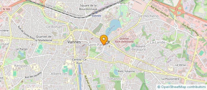 localisation de l'entreprise DOLINE à VANNES
