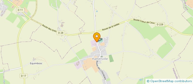 localisation de l'entreprise DOLINE  HATTENVILLE