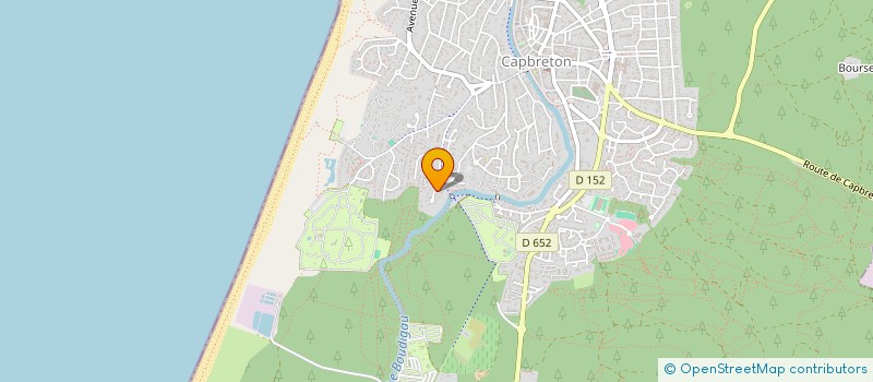 localisation de l'entreprise DOLINE à CAPBRETON