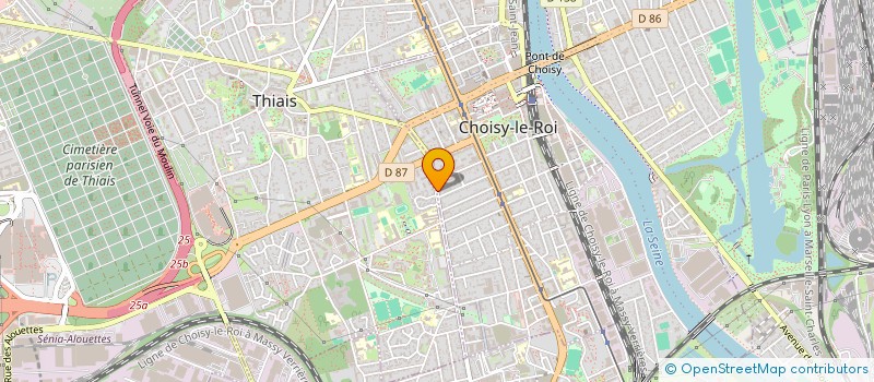 localisation de l'entreprise DOLIONS TECH à CHOISY LE ROI