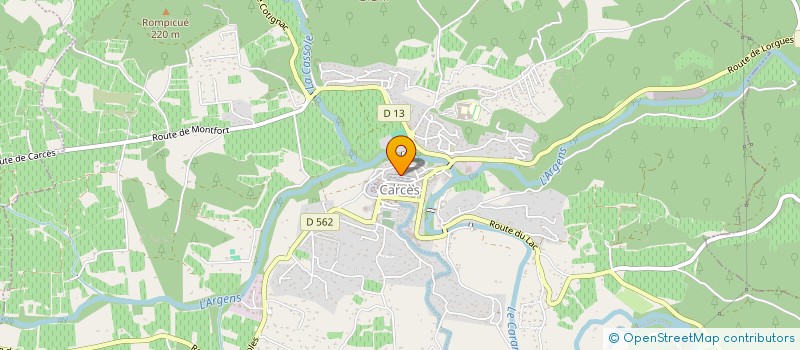 localisation de l'entreprise DOLITTLE  CARCES