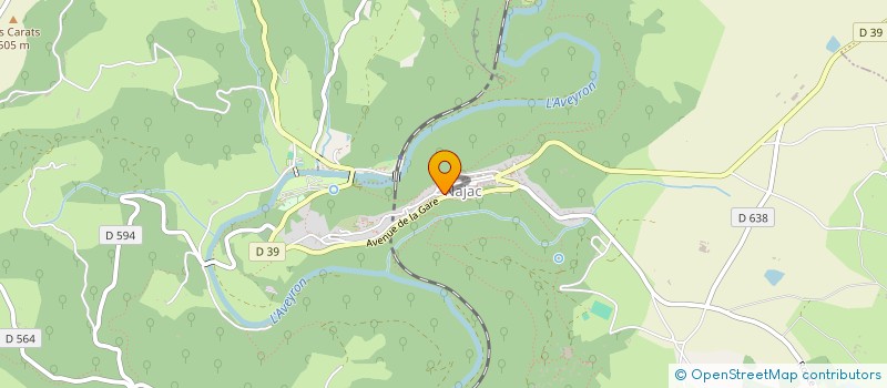 localisation de l'entreprise DOLL ET CIE  NAJAC