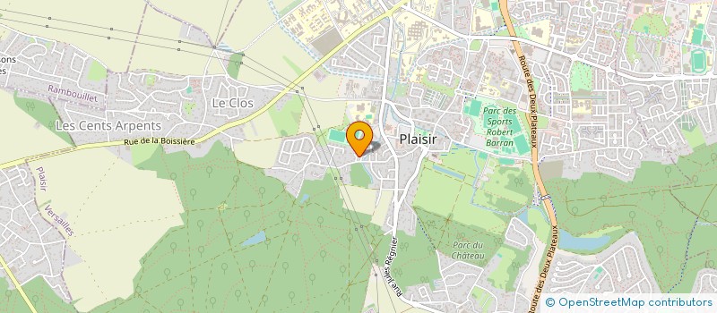 localisation de l'entreprise DOLLAR INVEST  PLAISIR