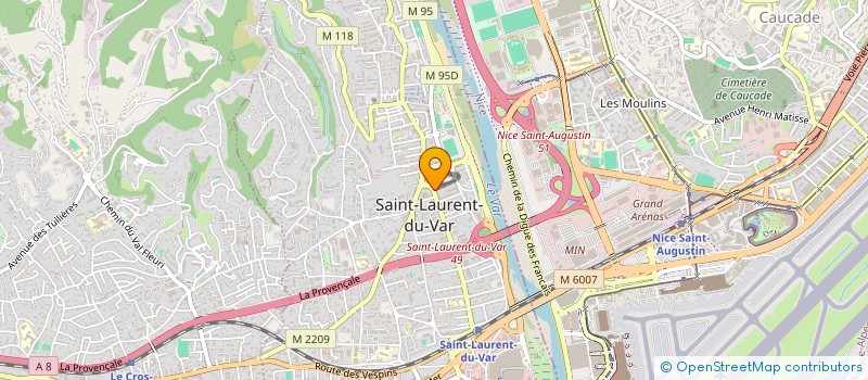 localisation de l'entreprise DOLLARMAND à SAINT-LAURENT-DU-VAR