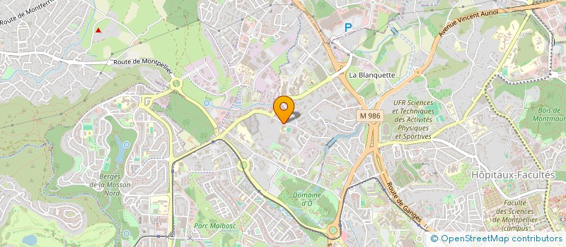 localisation de l'entreprise DOLLBY RECORDZ à MONTPELLIER