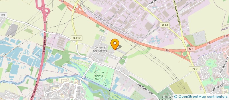 localisation de l'entreprise DOLLE à AMIENS