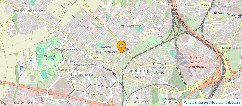 localisation de l'entreprise DOLLE JP CONSEILS  STRASBOURG