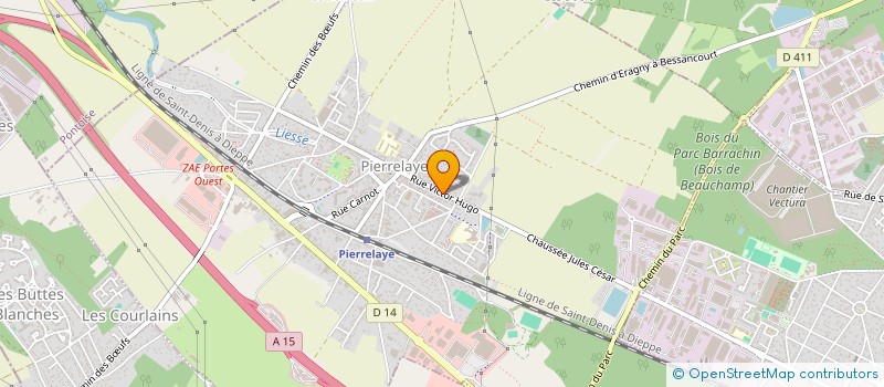 localisation de l'entreprise DOLLE RENOVATION CONSTRUCTION  PIERRELAYE