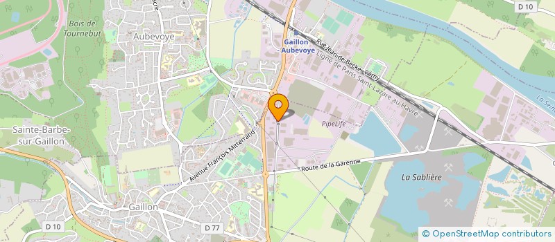 localisation de l'entreprise DOLLEANS SERVICE à GAILLON