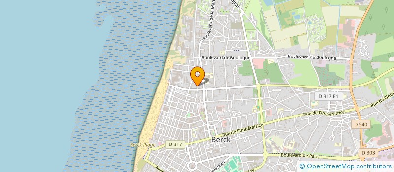 localisation de l'entreprise DOLLET 2  BERCK