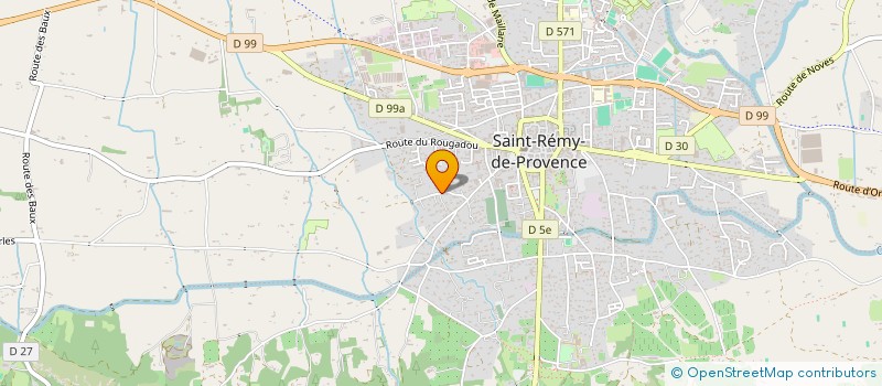 localisation de l'entreprise DOLLFUS-MAS DE L'ORATOIRE à SAINT-REMY-DE-PROVENCE