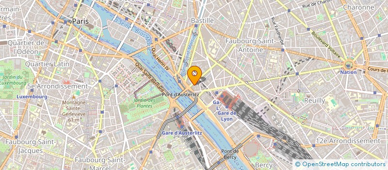 localisation de l'entreprise DOLLFUS MIEG ET CIE à PARIS