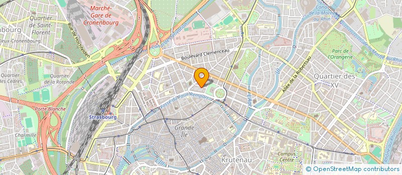 localisation de l'entreprise DOLLINGER AME  STRASBOURG