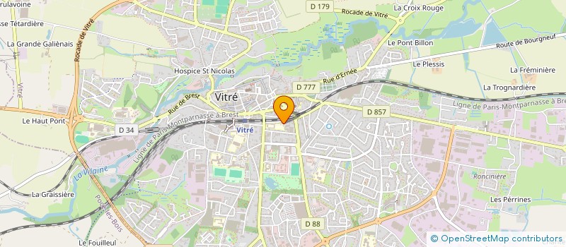 localisation de l'entreprise DOLLO  VITRE