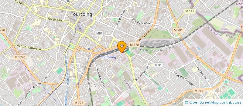 localisation de l'entreprise DOLLY  TOURCOING